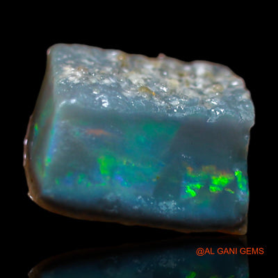 Natural Fire Opal Gemstone 2.40 Cts Loose Fancy Rough From Australia 9x9x5 mm RB-572