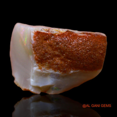 Natural Untreated Fire Opal Loose Gemstone Fancy Rough From Australia 3.00 Cts 11x9x6 mm RB-574