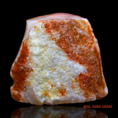 Natural Untreated Fire Opal Loose Gemstone Fancy Rough From Australia 3.00 Cts 11x9x6 mm RB-574