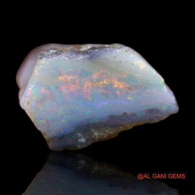 Natural Fire Opal Gemstone 2.80 Cts Loose Fancy Rough From Australia 9x8x5 mm RB-576