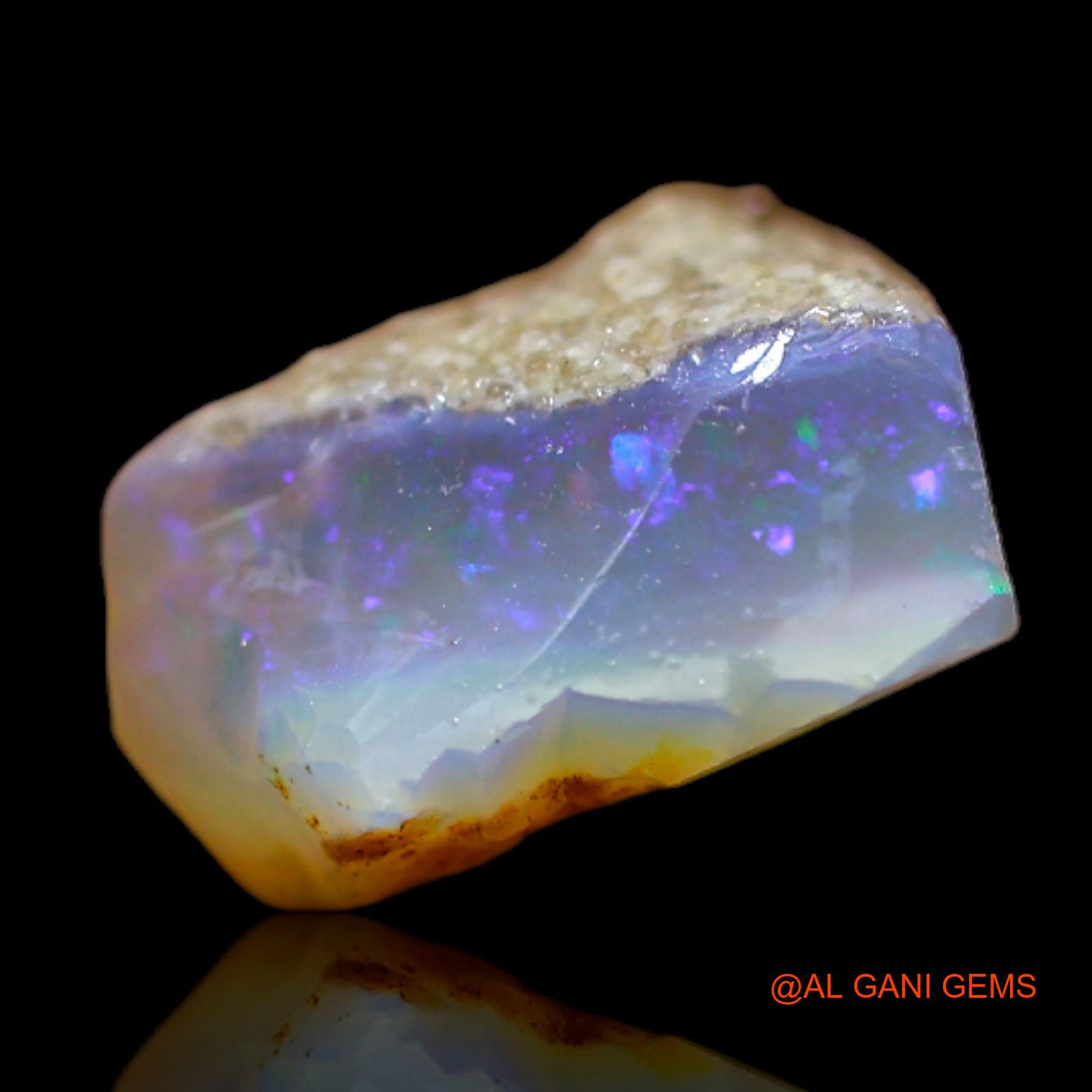 3.00 Cts Natural Australian Fire Opal Loose Gemstone Fancy Rough 10x7x6 mm RB-577