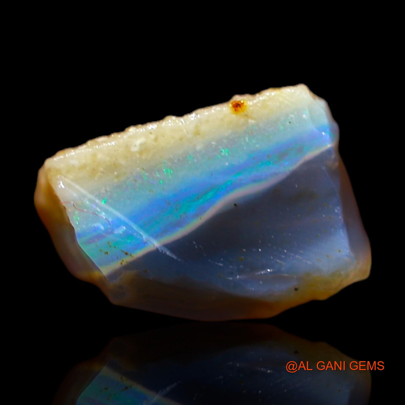 3.00 Cts Natural Australian Fire Opal Fancy Rough Loose Gemstone For Jewelry 10x8x6 mm RB-579