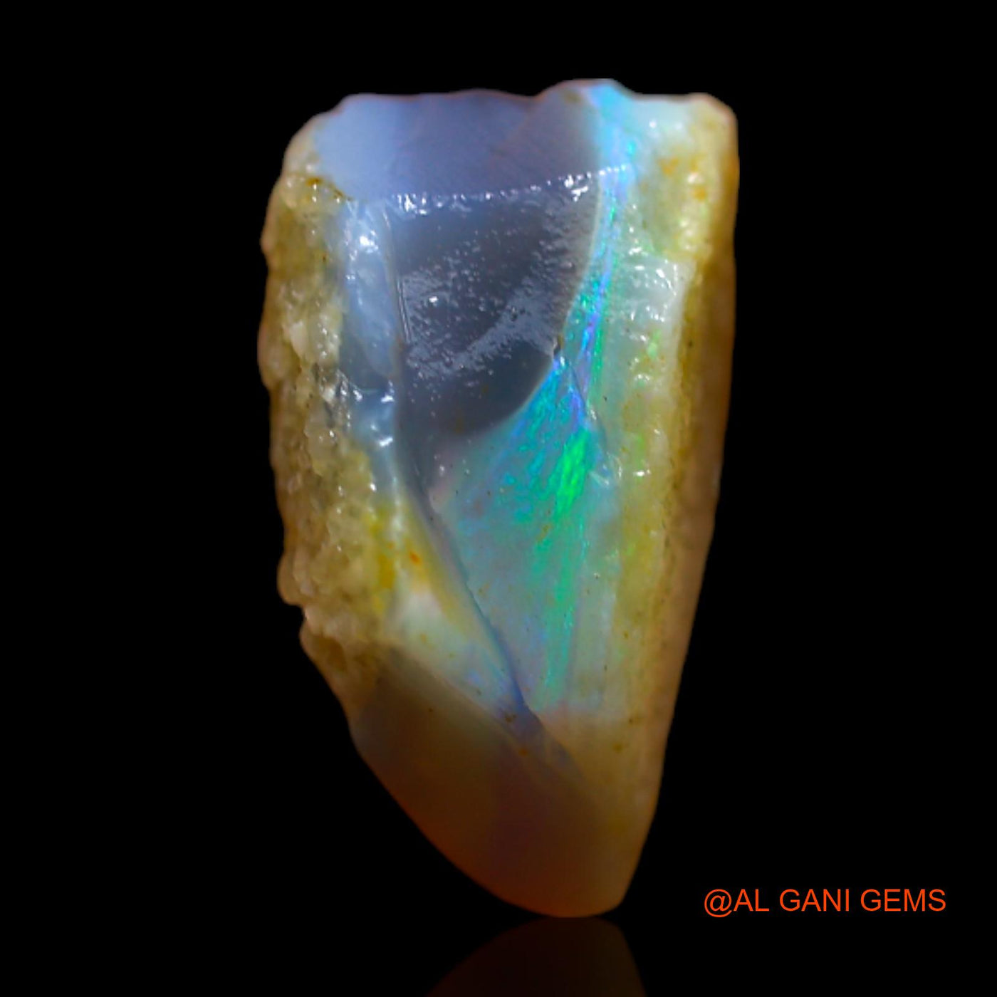 3.00 Cts Natural Australian Fire Opal Fancy Rough Loose Gemstone For Jewelry 10x8x6 mm RB-579