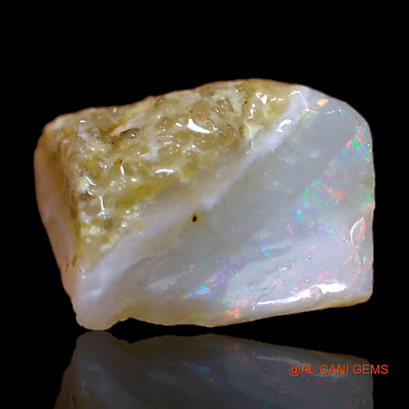 3.00 Cts Natural Australian Fire Opal Loose Gemstone Fancy Rough 10x9x6 mm RB-580