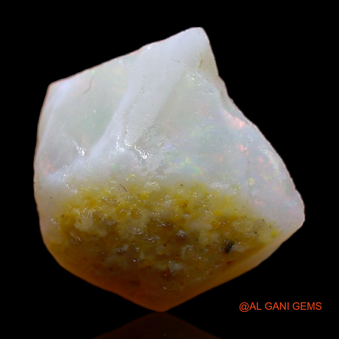 3.00 Cts Natural Australian Fire Opal Loose Gemstone Fancy Rough 10x9x6 mm RB-580