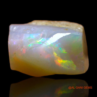 Natural Untreated Fire Opal Loose Gemstone Fancy Rough From Australia 3.70 Cts 10x7x8 mm RB-581