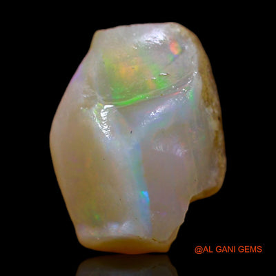 Natural Untreated Fire Opal Loose Gemstone Fancy Rough From Australia 3.70 Cts 10x7x8 mm RB-581