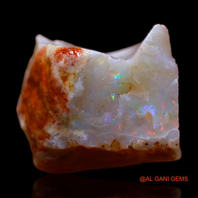 Natural Untreated Fire Opal Loose Gemstone Fancy Rough From Australia 3.00 Cts 10x9x7 mm RB-582