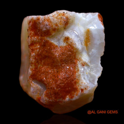 Natural Untreated Fire Opal Loose Gemstone Fancy Rough From Australia 3.00 Cts 10x9x7 mm RB-582
