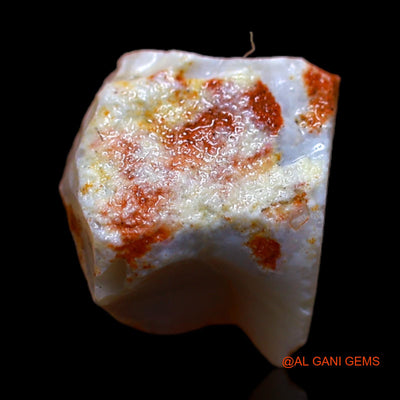 Natural Untreated Fire Opal Loose Gemstone Fancy Rough From Australia 3.00 Cts 10x9x7 mm RB-582
