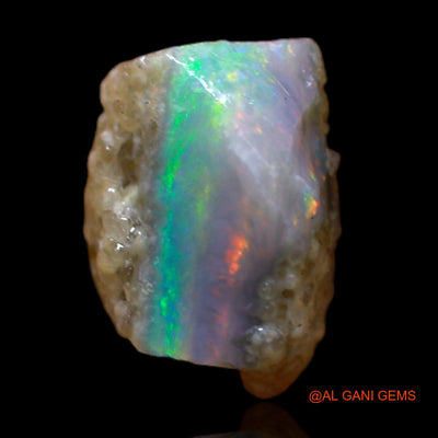 3.00 Cts Natural Australian Fire Opal Loose Gemstone Fancy Rough 9x9x6 mm RB-583