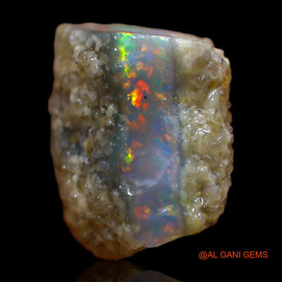 3.00 Cts Natural Australian Fire Opal Loose Gemstone Fancy Rough 9x9x6 mm RB-583
