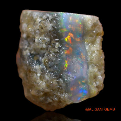 3.00 Cts Natural Australian Fire Opal Loose Gemstone Fancy Rough 9x9x6 mm RB-583