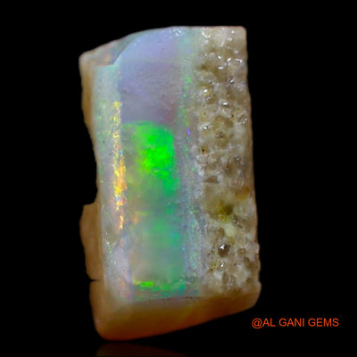 Natural Fire Opal Gemstone 3.00 Cts Loose Fancy Rough From Australia 9x8x5 mm RB-584