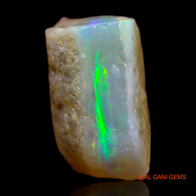 Natural Fire Opal Gemstone 3.00 Cts Loose Fancy Rough From Australia 9x8x5 mm RB-584