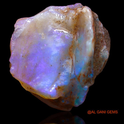 Natural Untreated Fire Opal Loose Gemstone Fancy Rough From Australia 6.75 Cts 16x15x6 mm RB-58