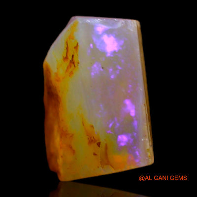 Natural Fire Opal Gemstone 3.00 Cts Loose Fancy Rough From Australia 10x8x6 mm RB-591