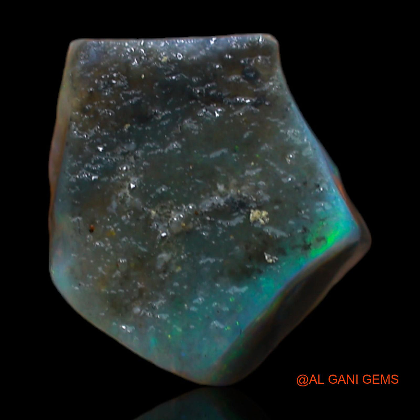 2.00 Cts Unheated Australian Fire Opal Loose Gemstone Fancy Rough Natural 10x9x3 mm RB-593