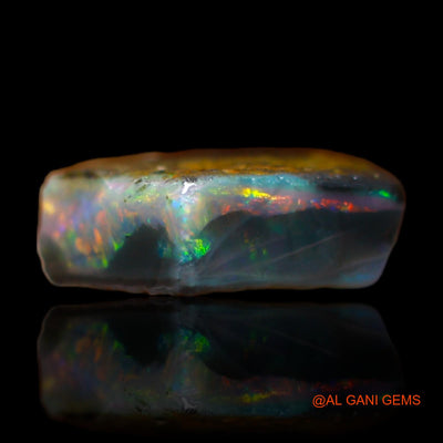 2.00 Cts Unheated Australian Fire Opal Loose Gemstone Fancy Rough Natural 10x9x3 mm RB-593