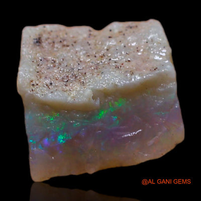 Natural Untreated Fire Opal Loose Gemstone Fancy Rough From Australia 1.90 Cts 8x8x4 mm RB-595