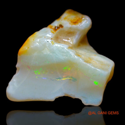 5.60 Cts Unheated Australian Fire Opal Loose Gemstone Fancy Rough Natural 17x15x7 mm RB-59