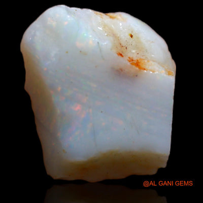 3.15 Cts Unheated Australian Fire Opal Loose Gemstone Fancy Rough Natural 12x10x3 mm RB-5