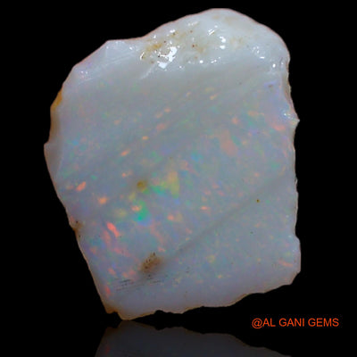 3.15 Cts Unheated Australian Fire Opal Loose Gemstone Fancy Rough Natural 12x10x3 mm RB-5