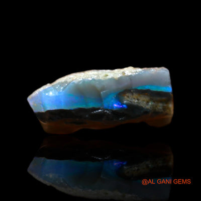 Natural Fire Opal Gemstone 3.00 Cts Loose Fancy Rough From Australia 11x9x4 mm RB-606