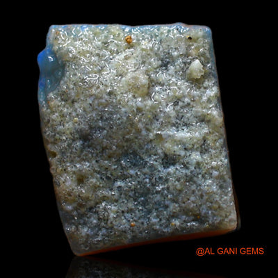 Natural Fire Opal Gemstone 3.00 Cts Loose Fancy Rough From Australia 11x9x4 mm RB-606