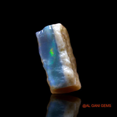 3.00 Cts Natural Australian Fire Opal Loose Gemstone Fancy Rough 11x10x4 mm RB-607