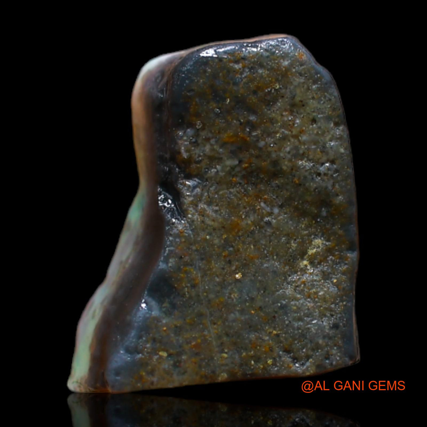 Natural Fire Opal Gemstone 3.00 Cts Loose Fancy Rough From Australia 12x10x4 mm RB-610