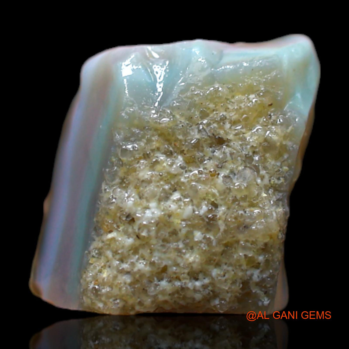 Natural Fire Opal Gemstone 4.00 Cts Loose Fancy Rough From Australia 10x9x6 mm RB-615