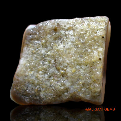 Natural Fire Opal Gemstone 4.00 Cts Loose Fancy Rough From Australia 10x9x6 mm RB-615