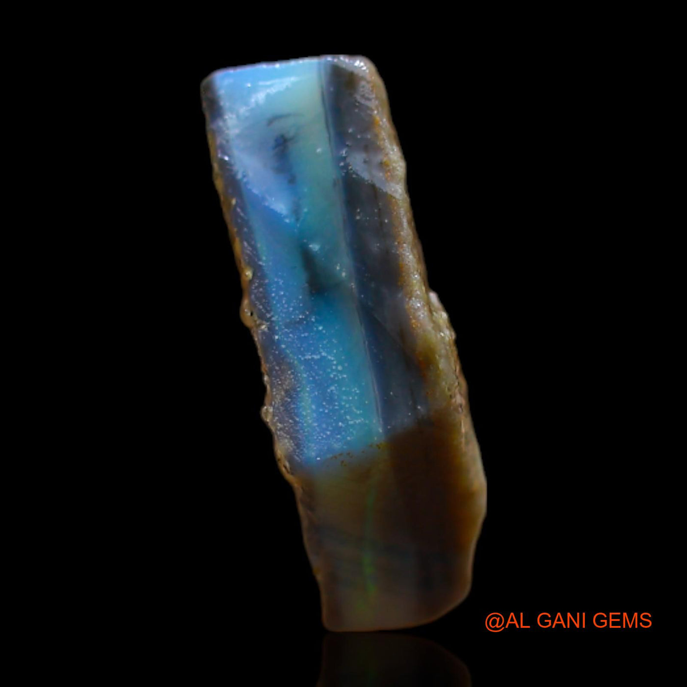 3.00 Cts Natural Australian Fire Opal Loose Gemstone Fancy Rough 11x10x4 mm RB-617
