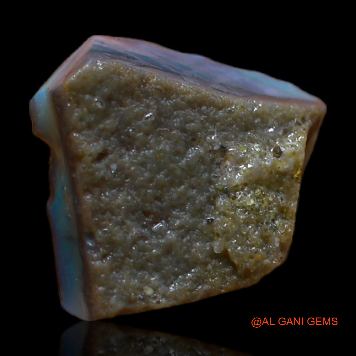 3.00 Cts Natural Australian Fire Opal Loose Gemstone Fancy Rough 11x10x4 mm RB-617