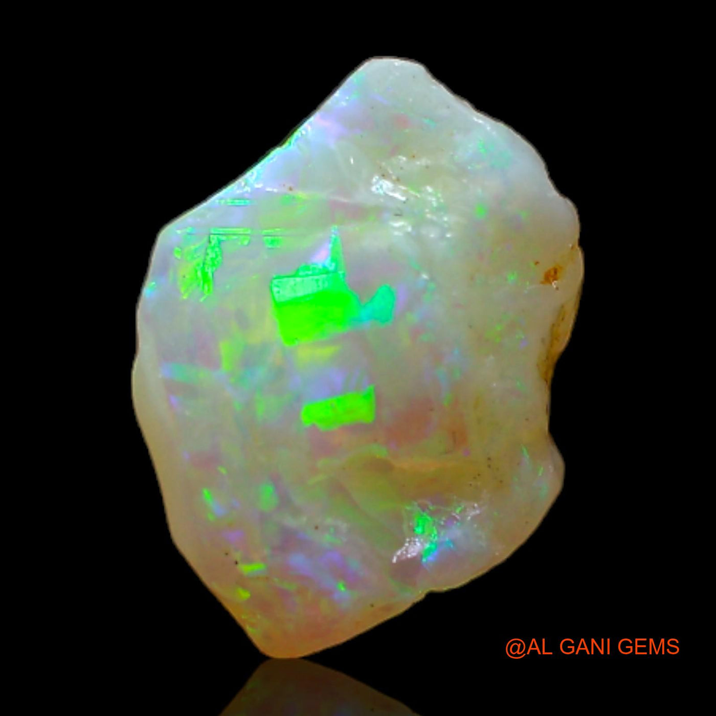 2.00 Cts Natural Australian Fire Opal Loose Gemstone Fancy Rough 9x8x7 mm RB-621