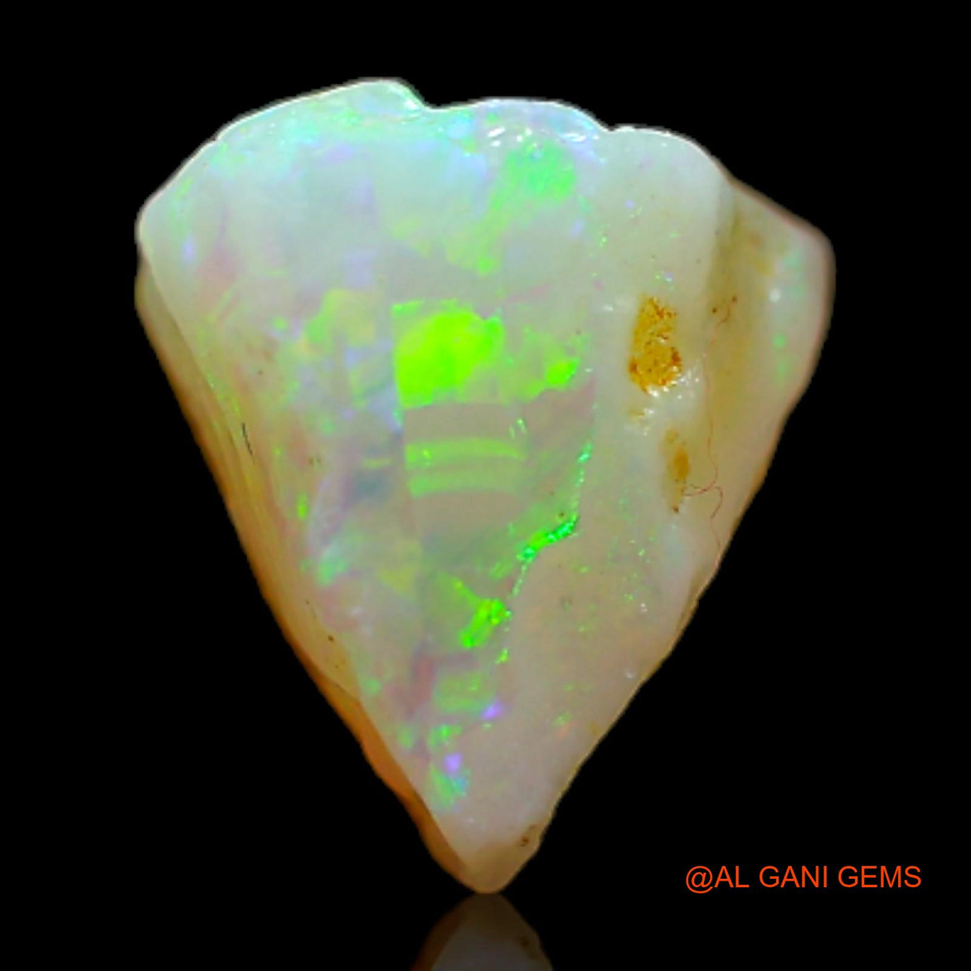 2.00 Cts Natural Australian Fire Opal Loose Gemstone Fancy Rough 9x8x7 mm RB-621