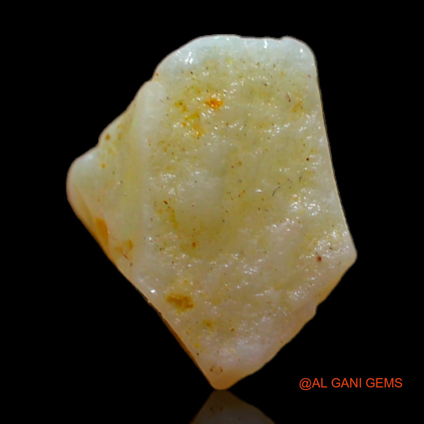 2.00 Cts Natural Australian Fire Opal Loose Gemstone Fancy Rough 9x8x7 mm RB-621