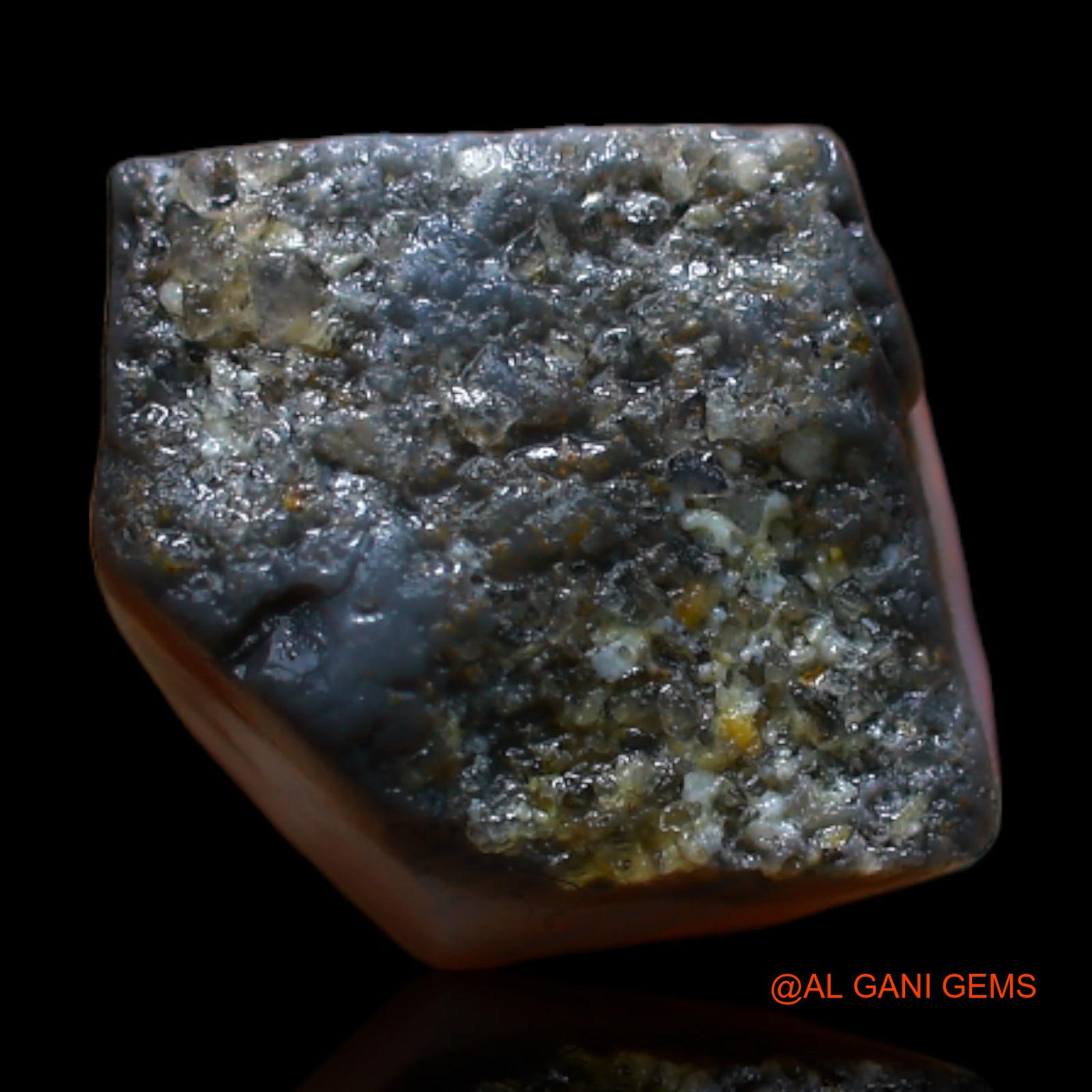 3.00 Cts Natural Australian Fire Opal Fancy Rough Loose Gemstone For Jewelry 9x9x4 mm RB-627
