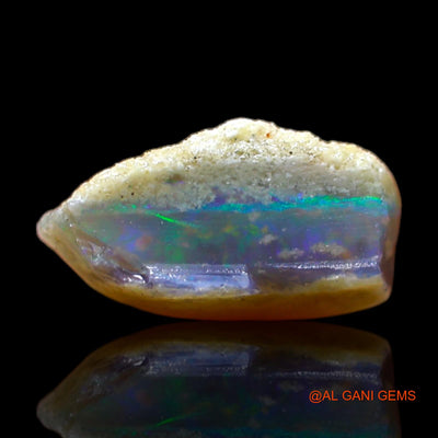 Natural Untreated Fire Opal Loose Gemstone Fancy Rough From Australia 2.60 Cts 11x9x5 mm RB-628