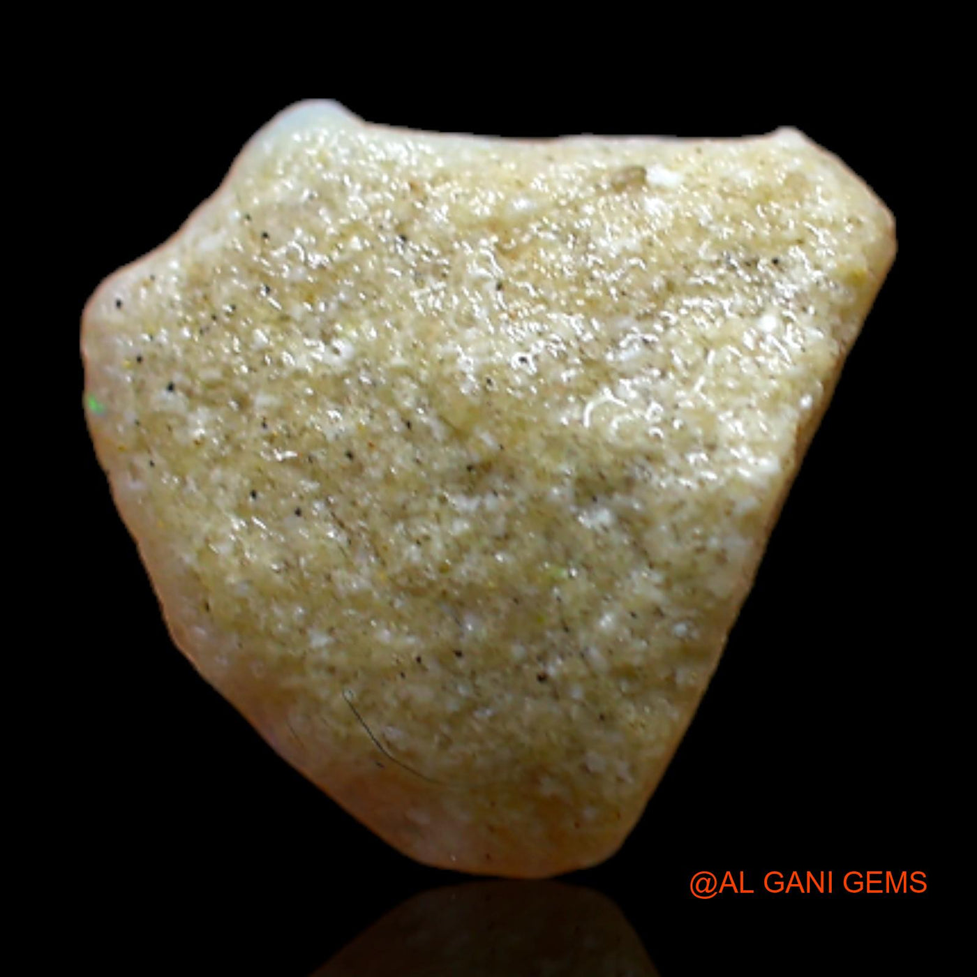 Natural Untreated Fire Opal Loose Gemstone Fancy Rough From Australia 2.60 Cts 11x9x5 mm RB-628