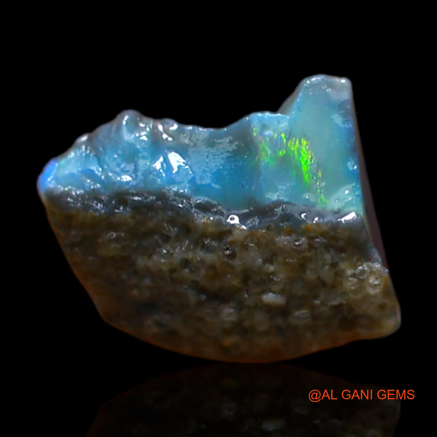 Natural Untreated Fire Opal Loose Gemstone Fancy Rough From Australia 1.80 Cts 10x8x4 mm RB-629