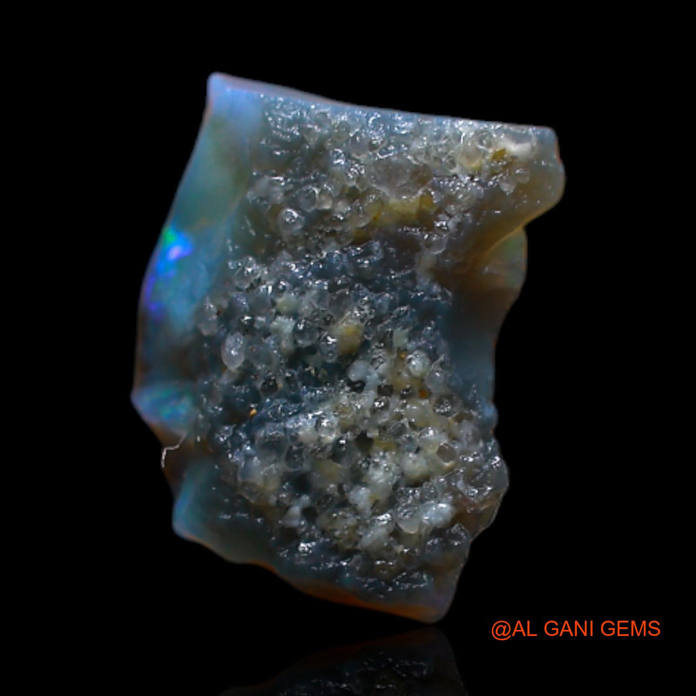 Natural Untreated Fire Opal Loose Gemstone Fancy Rough From Australia 1.80 Cts 10x8x4 mm RB-629