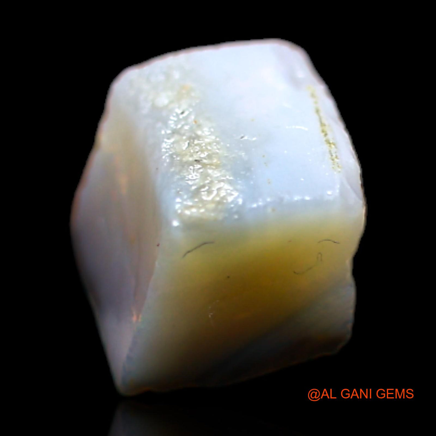 2.70 Cts Natural Australian Fire Opal Loose Gemstone Fancy Rough 7x6x5 mm RB-631