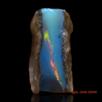 2.30 Cts Unheated Australian Fire Opal Loose Gemstone Fancy Rough Natural 9x8x4 mm RB-635