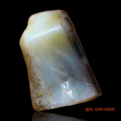 Natural Fire Opal Gemstone 2.30 Cts Loose Fancy Rough From Australia 9x7x6 mm RB-636