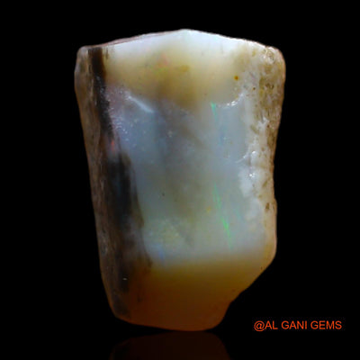 Natural Fire Opal Gemstone 2.30 Cts Loose Fancy Rough From Australia 9x7x6 mm RB-636
