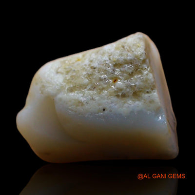 Natural Fire Opal Gemstone 2.30 Cts Loose Fancy Rough From Australia 9x7x6 mm RB-636