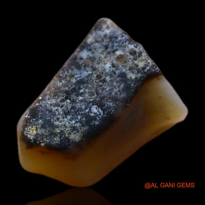 Natural Fire Opal Gemstone 2.30 Cts Loose Fancy Rough From Australia 9x7x6 mm RB-636