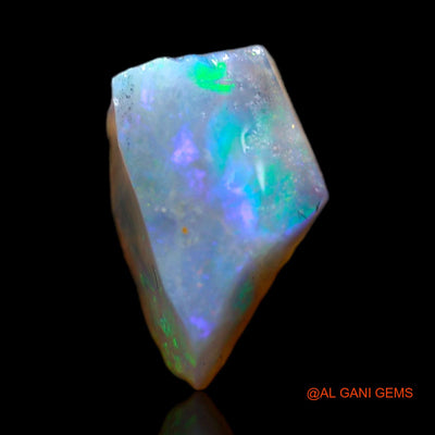 Natural Fire Opal Gemstone 1.00 Cts Loose Fancy Rough From Australia 9x5x3 mm RB-646